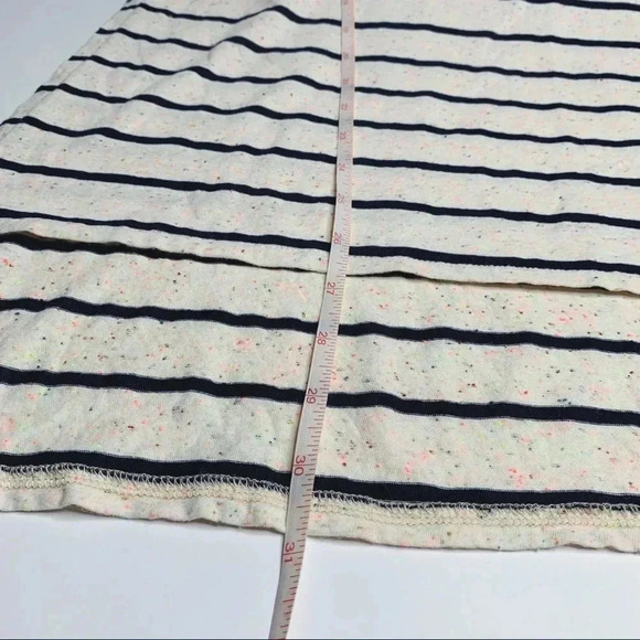 Sara Bergman Striped Slit Hem Pocket Top - Picture 5 of 6